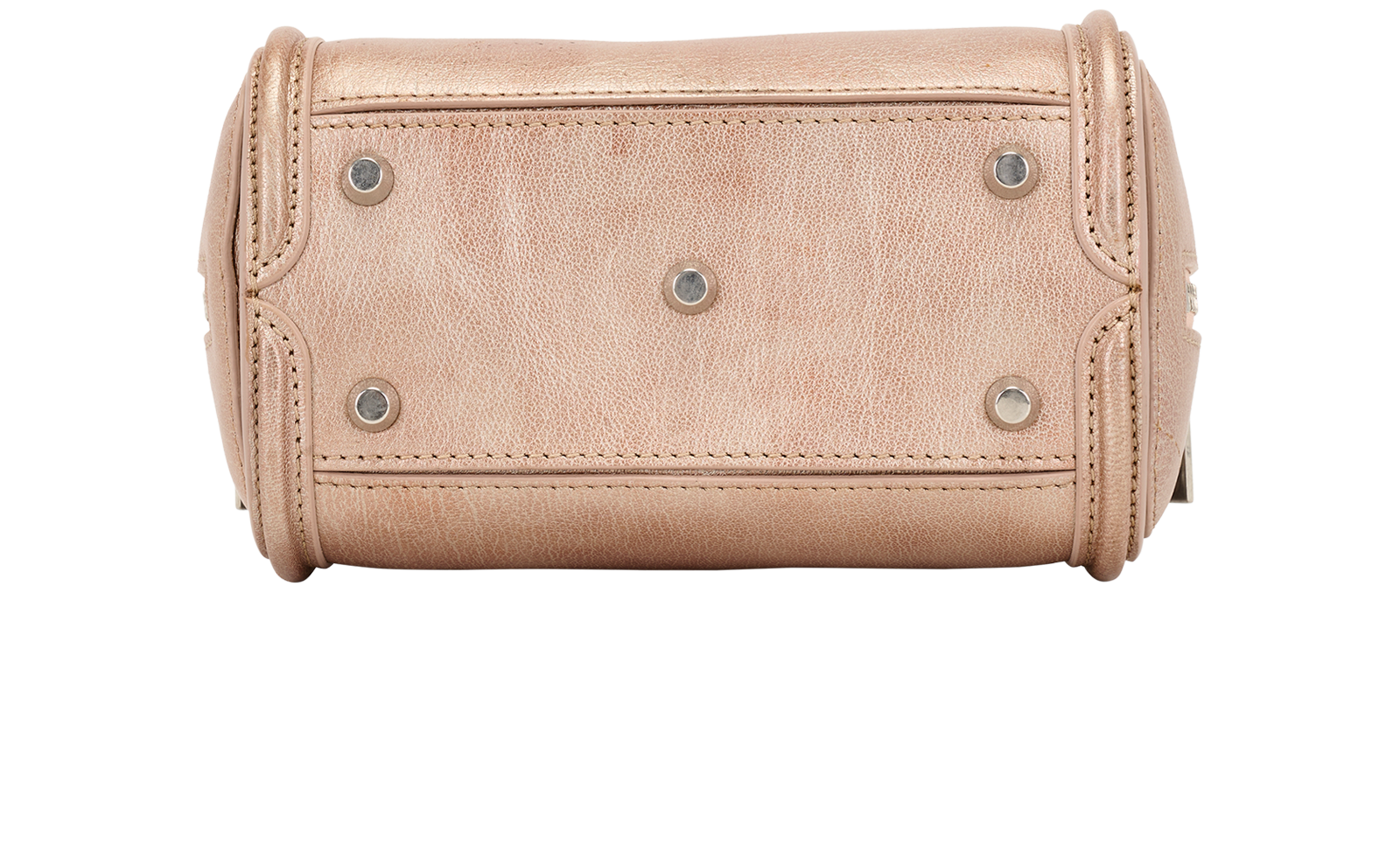 Mini Heroine, &pound;160, Handbags, Rose Gold, Leather, Top view